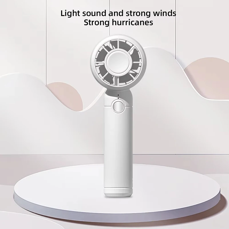 Xiaomi High Speed Fan Endurance Handheld Infinitely Variable Speed Small Fan Usb Turbo Handheld Mini Fan With 3 Gears Outdoors