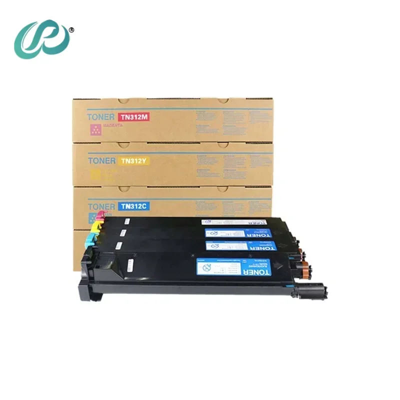 

TN312 Copier Toner Cartridge Compatible for Konica Minolta Bizhub C300 C352 Refill Toner Cartridge BK430g CMY260g 1pcs