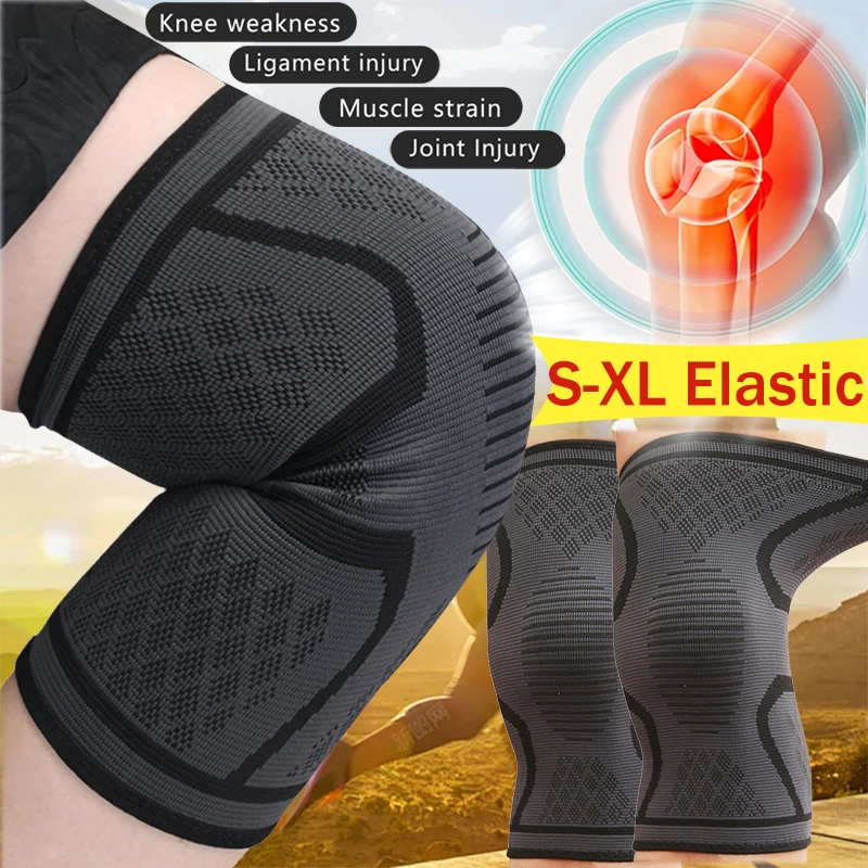 Genouillères de compression pour la course à pied, protection du genou, réchauffeur, housse de soutien respirante, sports d'arthrite, genouillères de gym, manchon de jambe