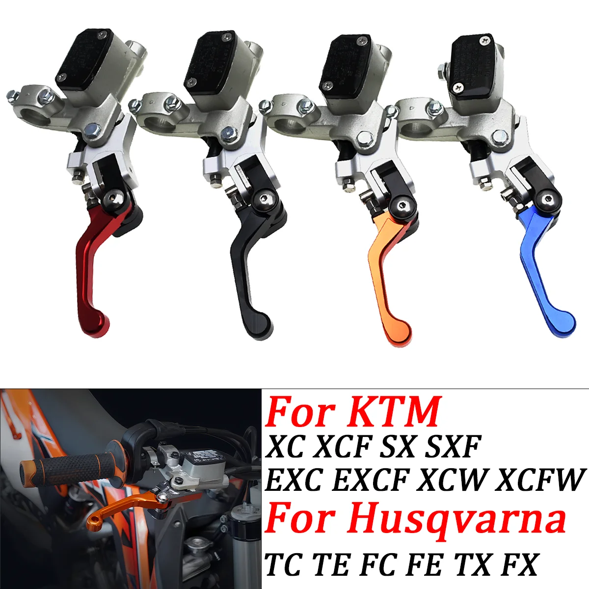 

Motorcycle CNC Handles Clutch Brake Lever For KTM SX SXF XC XCF XCW XCFW EXC EXCF TPI For Husqvarna TE FE TC FC TX FX 2008-2023