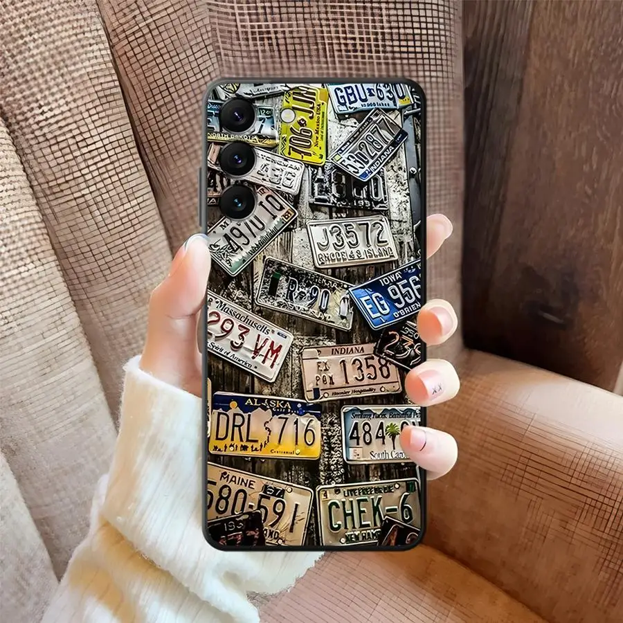 Retro License Plate…