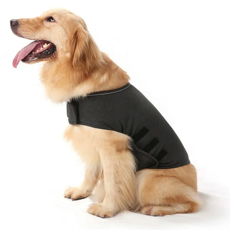 Breathable Pet Coat Anti Anxiety Dog Puppy Vest Jacket Shirt Stress Relief Calming Wrap Soft Comfortable Dog Clothes Soothing