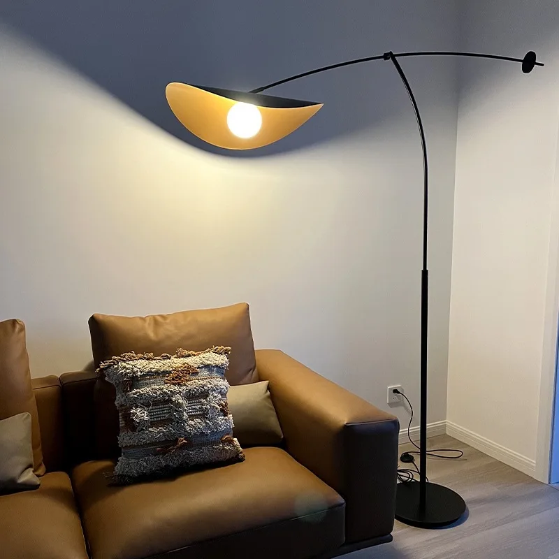 Nordic Retro Adjustable LED Floor Lamp Light for Living Room Study Bedroom Bedside