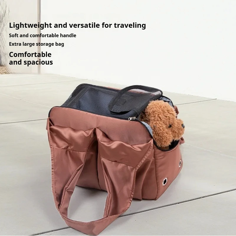 

DODOPET Spot Anti-stress Cat Bag Going Out Portable Messenger Pet Bag Large Capacity Cat Backpack Dog Going Out Handbag