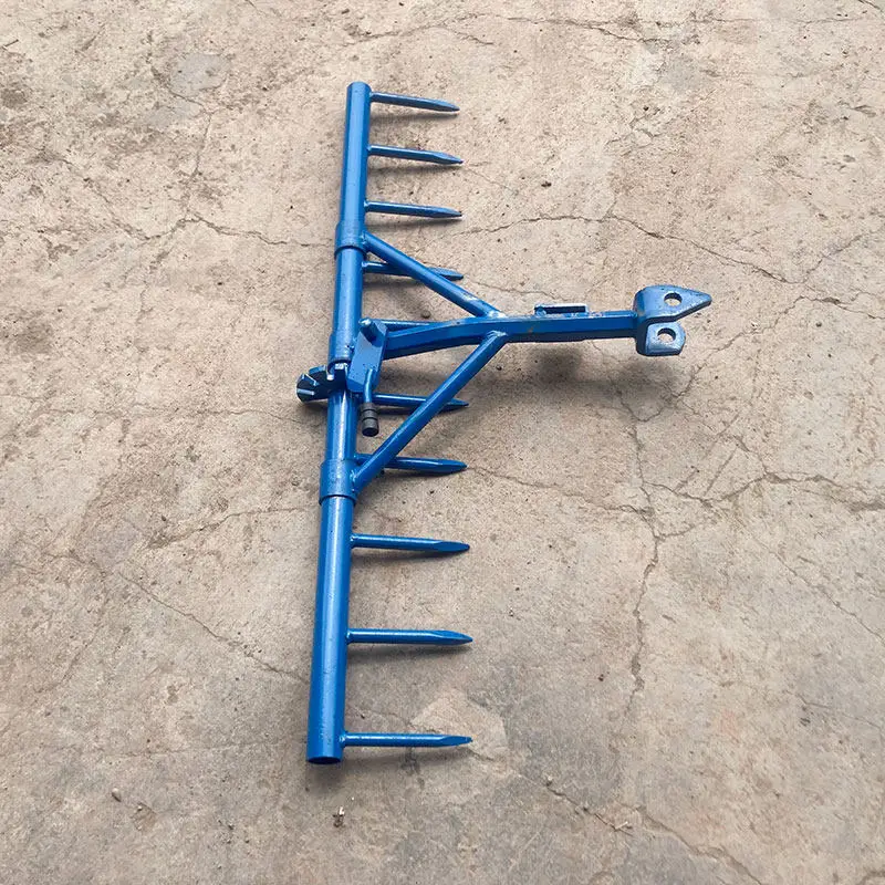 

Аксессуары для микрокультиватора, грабли для плоской земли, удаление сорняков, 10-зубчатые грабли для ногтей, рисовое поле, сухое поле, специальные высокоэффективные плоские