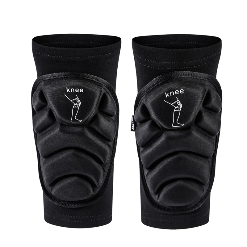 1 Pair Knee Elbow Pads Brace Support for Cycling Snowboard Roller Skating Skateboard Extreme Sports Protective Gear Kneepads