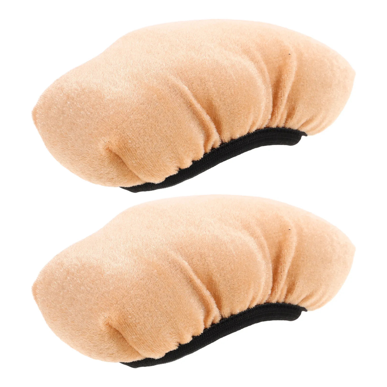 2Pcs Soft Underarm Crutch Pads Cushioned Replacement Cane Accessories Anti-Collision Soft Padding for Elderly Walking Sticks