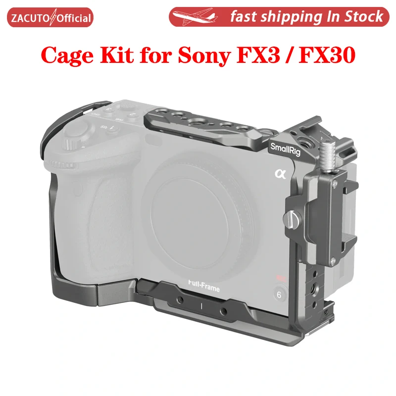 

SmallRig HawkLock Quick Release Cage Kit for Sony FX3 / FX30 4770