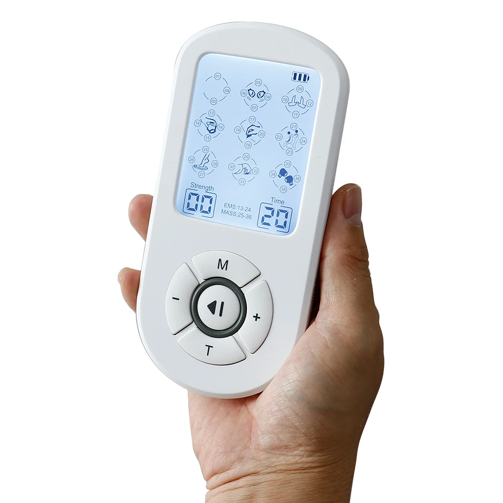 

Профессиональный портативный миостимулятор с низкочастотными импульсами, массажер для тела, EMS-акупунктура, физиотерапия, расслабление, снятие боли