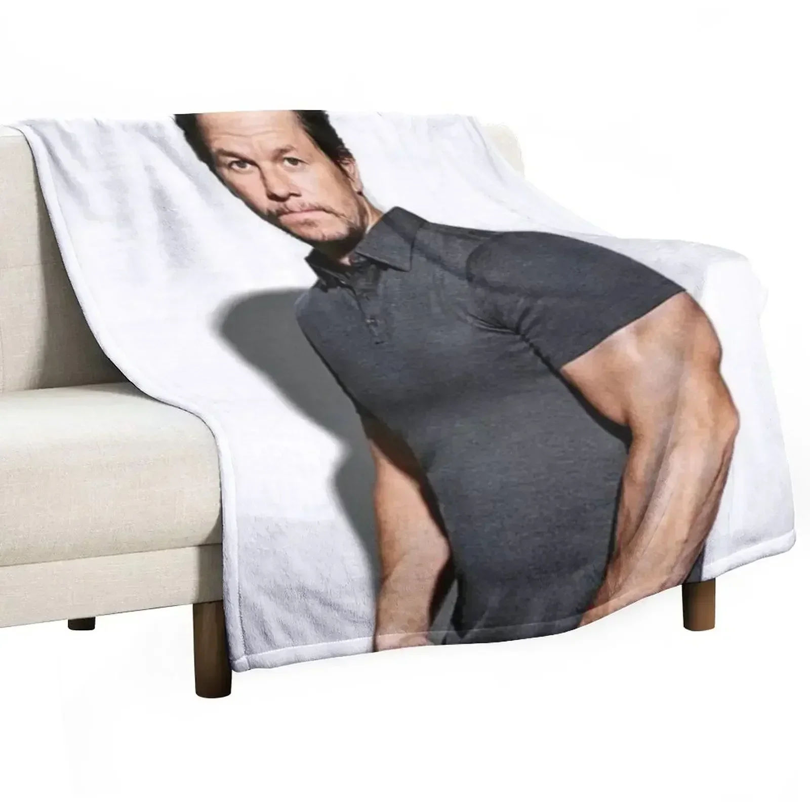 mark wahlberg Throw Blanket Heavy Stuffeds Blankets