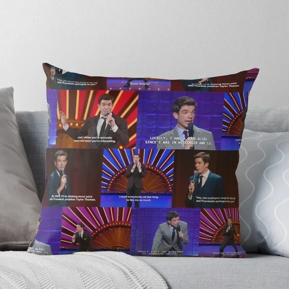 

John Mulaney - Netflix Specials Throw Pillow Pillowcases Bed Cushions Couch Cushions Cushion Cover For Sofa pillow