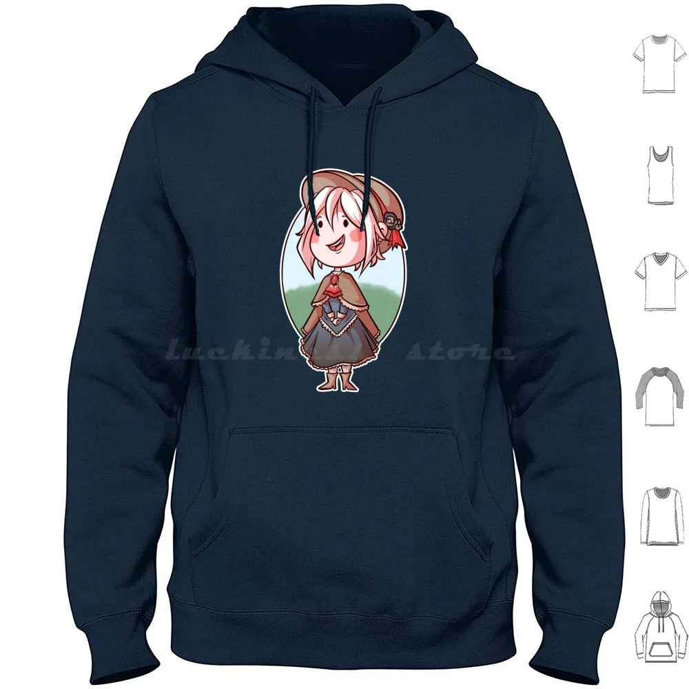 Doll Of The Dream Hoodies Long Sleeve Bloodborne Plain Doll Yharnam Dark Souls Soulsborne Lady Maria From Software