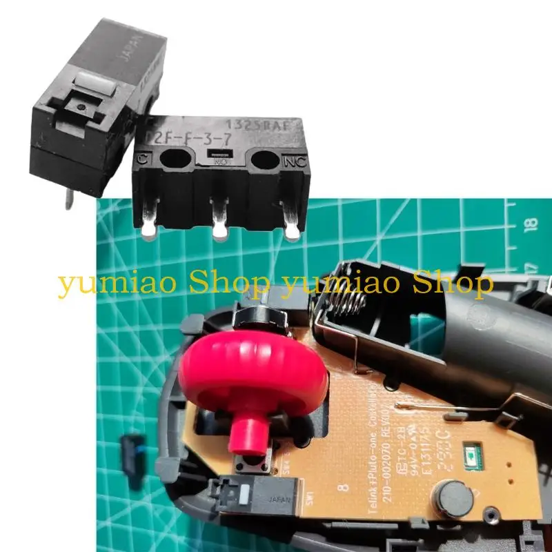 

587B Precise D2F-F-3-7 Microswitch Enhances Clicks Accuracy For High Frequency Use