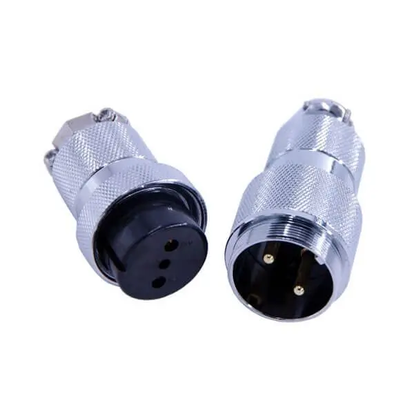 2 Sets GX30-2 Pin Docking Cable Plug Male Female Circular Aviation Connector