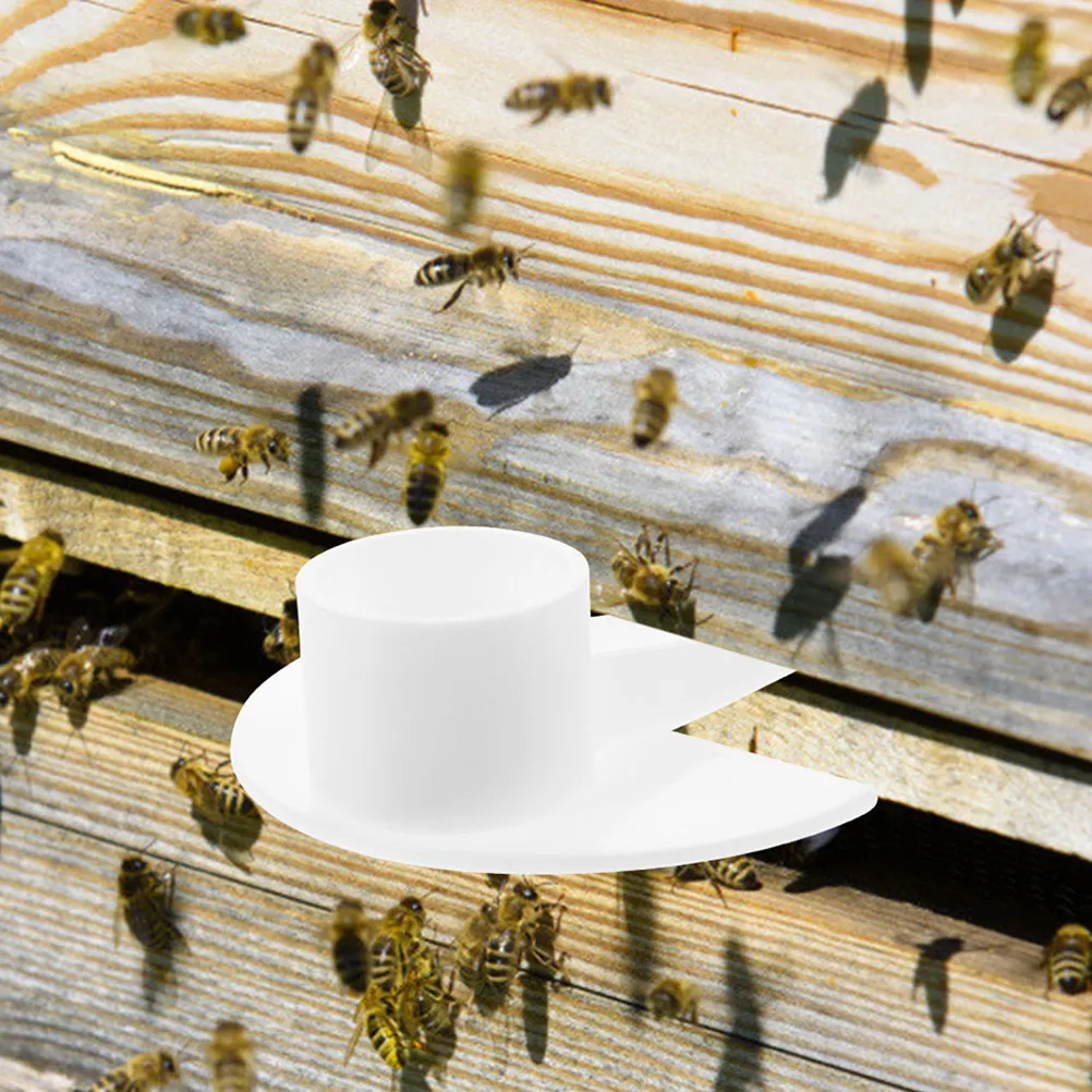10Pcs Bee Feeding Tools Set Beehive Waterer Feeder for Outdoor Garden Beekeeping Supplies Hive Station Dispenser Drink Equipment