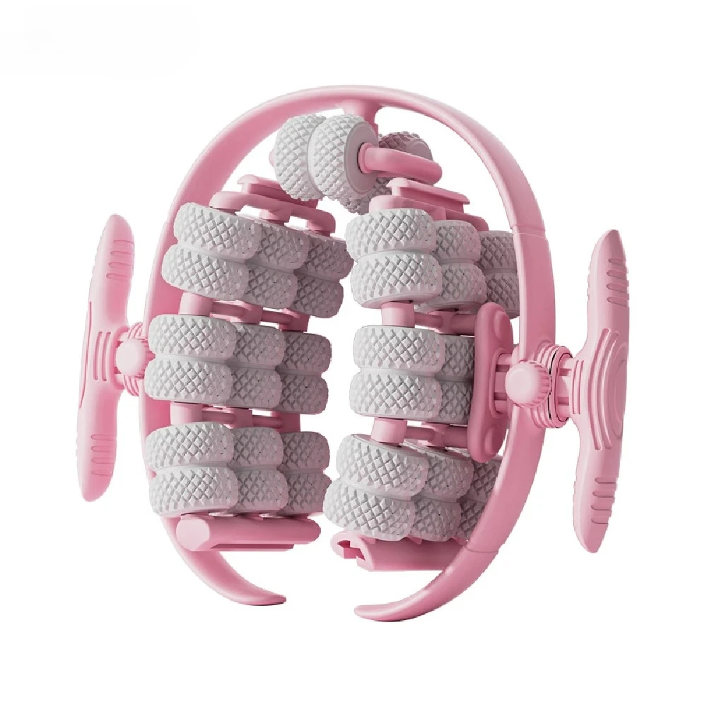 Yoga Leg Roller, Detachable Ring-Shaped Massager for Deep Tissue Release on Thighs & Calves, Home Gym Tool