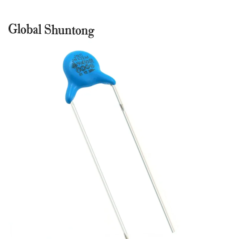 Passo 7.5mm do Pin do Capacitor Y2 222M AC250V 2.2NF 222PF da segurança 100PCS