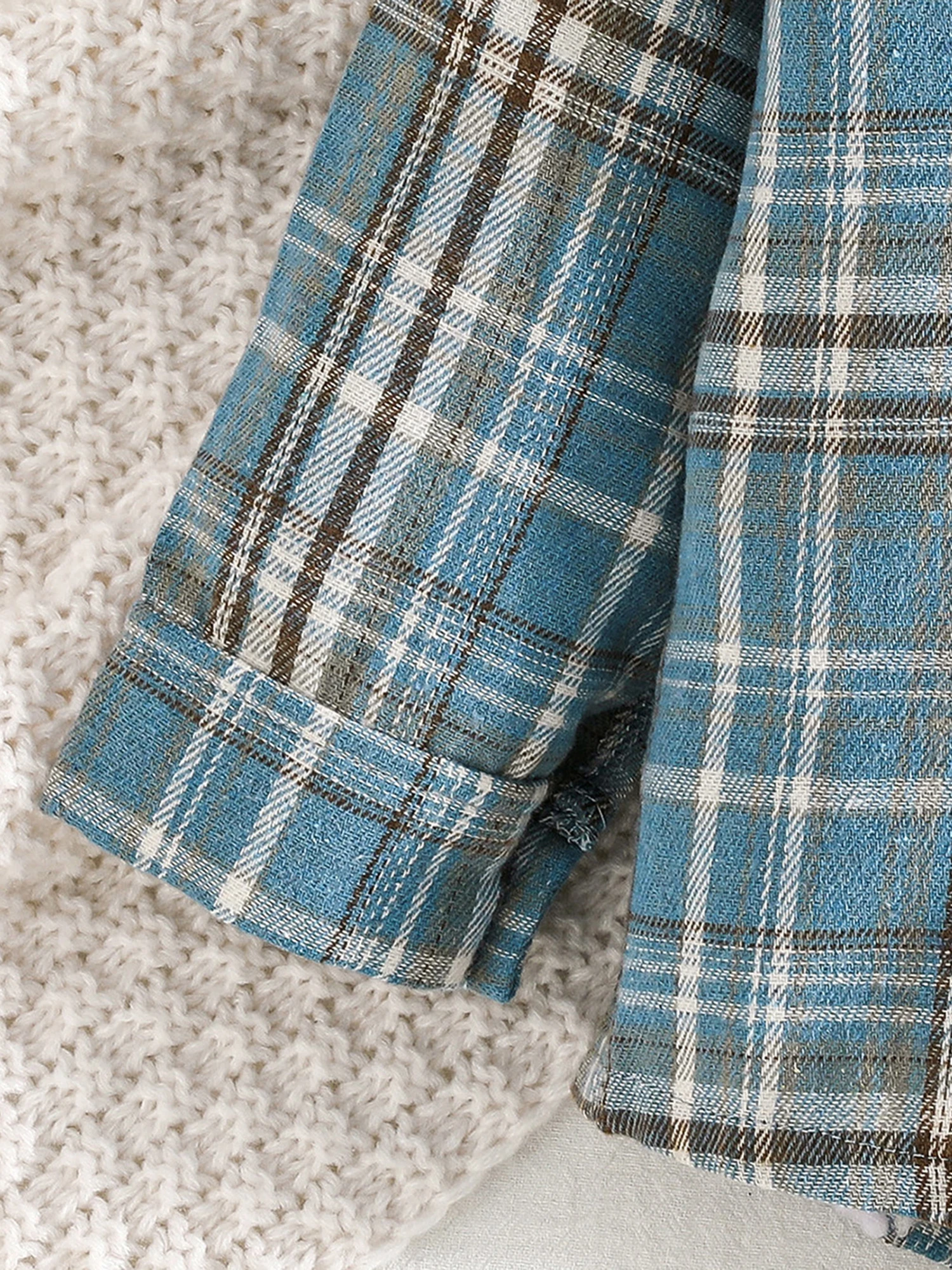 

Baby Boys Winter 3Pcs Outfit Set Long Sleeve Hooded Sweatshirt Plaid Tops Pants Suspender Overalls Sets Warm Clothes