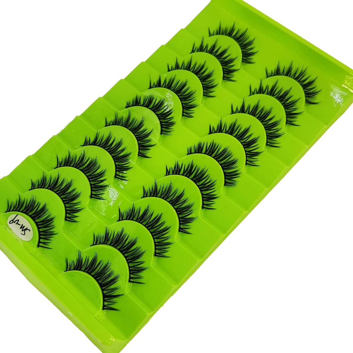 10 أزواج من رموش المنك الاصطناعية ثلاثية الأبعاد، مكياج عين القطة الناعمة بشكل طبيعي، نمط رقيق مناسب للرموش الناعمة والرقيقة النسائية #3