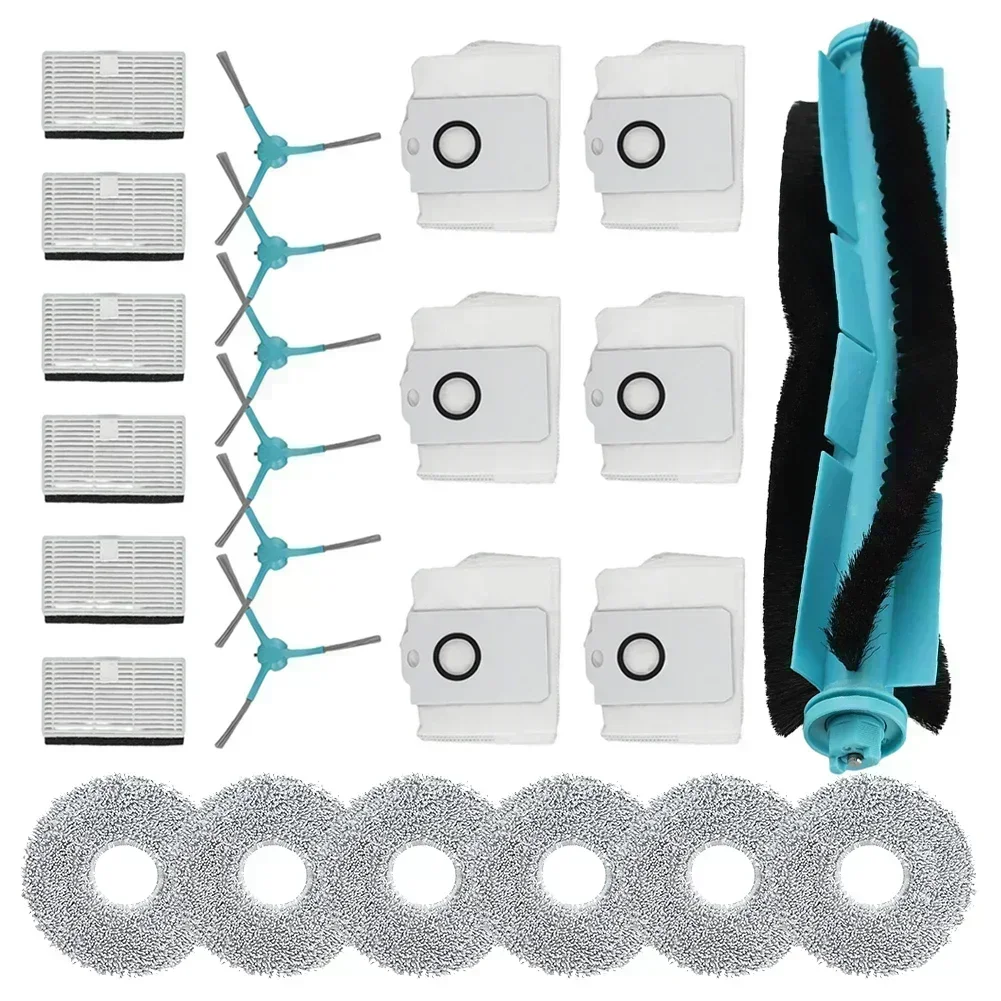 

Основная боковая щетка, фильтр, мешки для пыли, комплект для Cecotec, для Conga 9590/9990 10090, AI, детали для бытовой техники, товары для дома