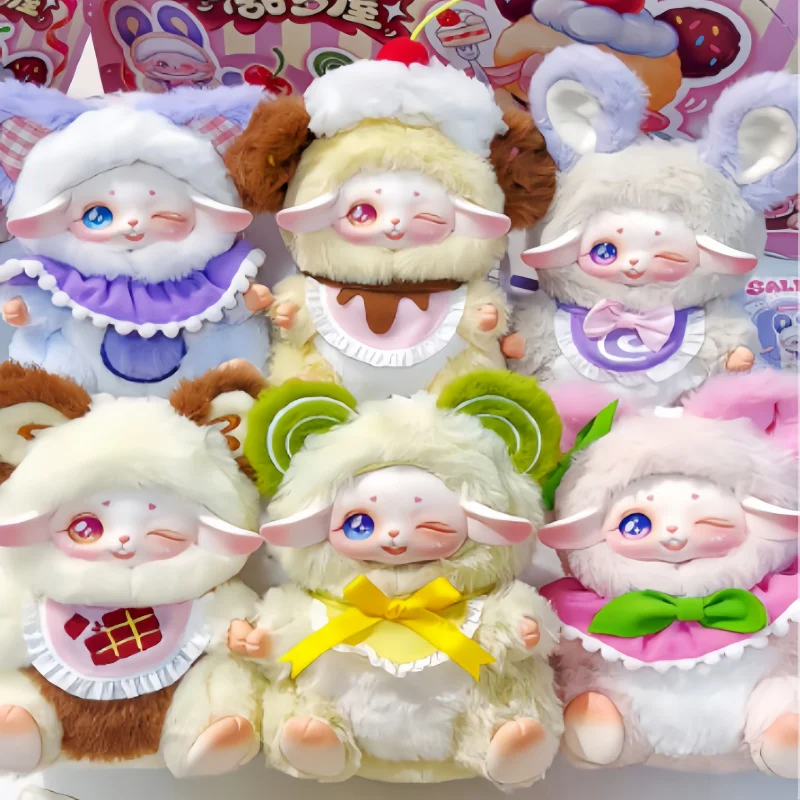 Op voorraad Echte Limited Edition Sally Sweet Dream House Series Pluche Blind Box Beeldje Schattig Meisje Hart Pop Vakantiegeschenken Speelgoed