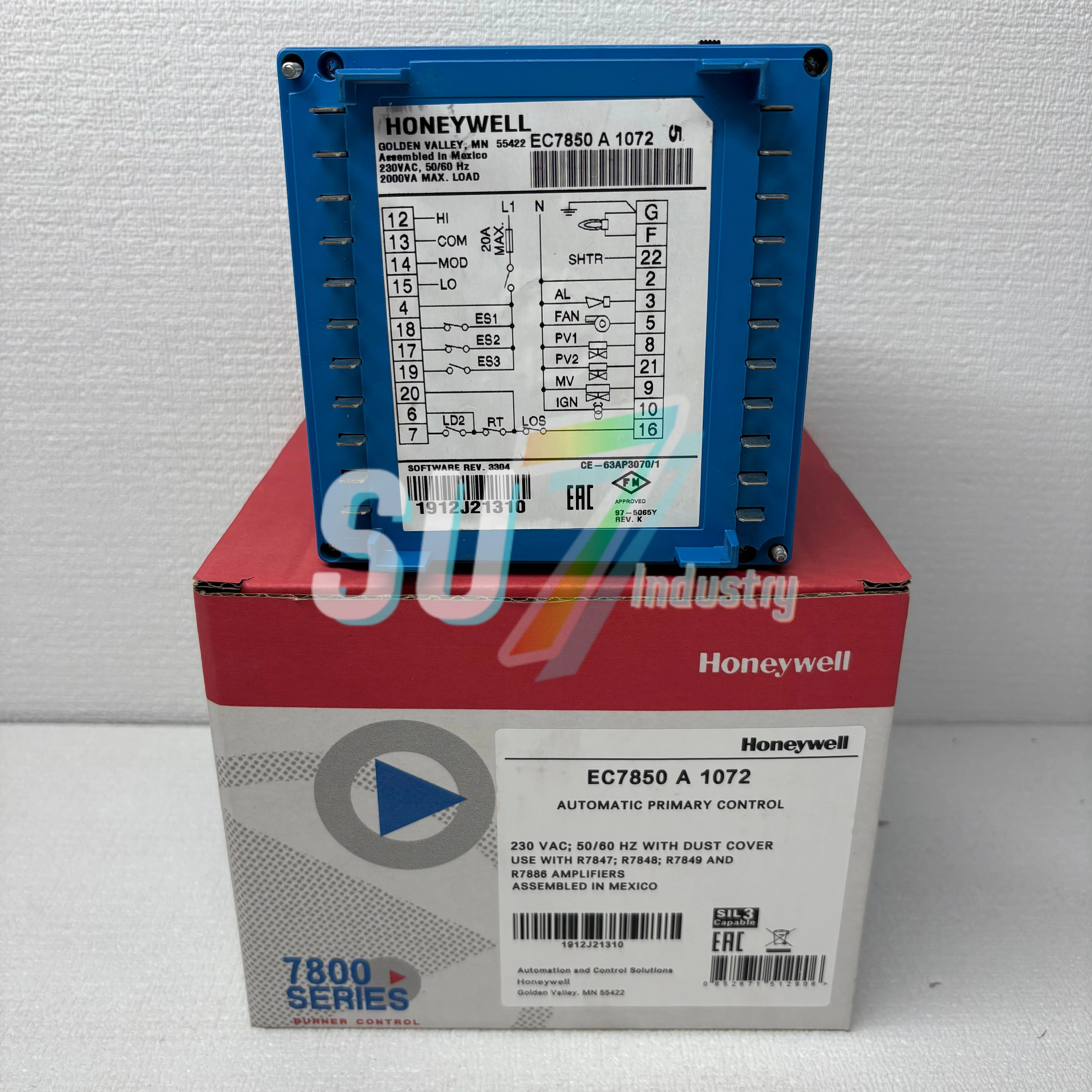 

EC7850 A 1072 EC7850A1072 combustion controller brand new