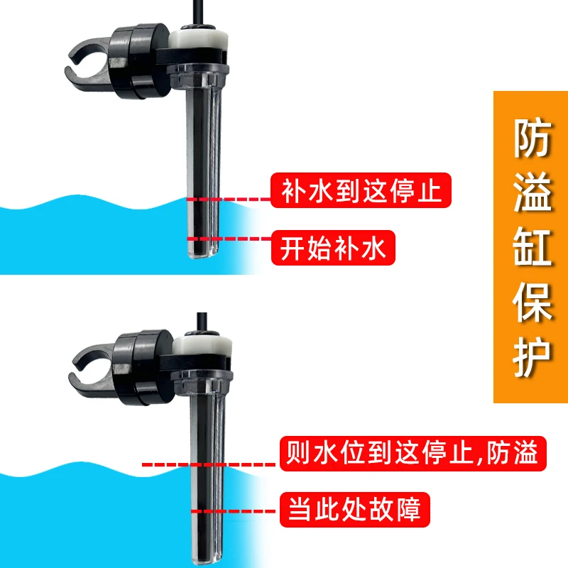 Magnetic fully automatic water dispenser, dual sensing aquarium optical intelligent automatic water dispenser