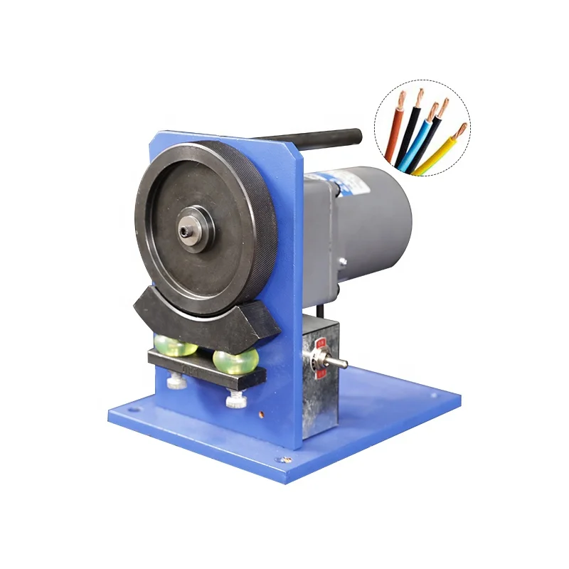 

TR-DZ100X Twisting Cable Machine Semi Automatic Power Cord Cable Half Stripping Twisting Machine 26AWG-14AWG
