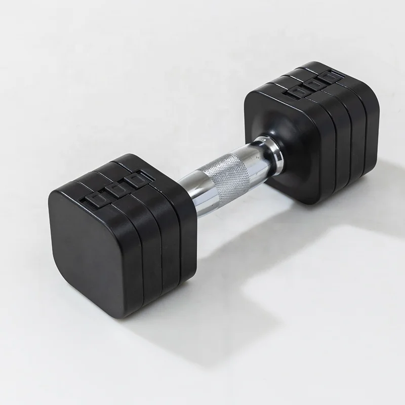 ABS Detachable 1-5KG Adjustable Weight Dumbbell Set For Women Fitness Gym 