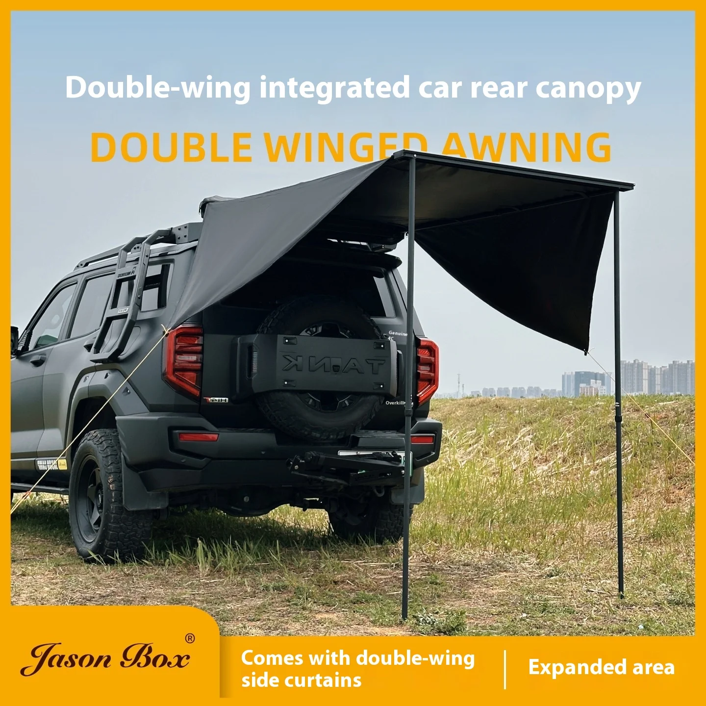 Alüminyum Alaşımlı Siyah Çift - Outdoor Camping Car Tail Tent incelemesi ve fiyatı