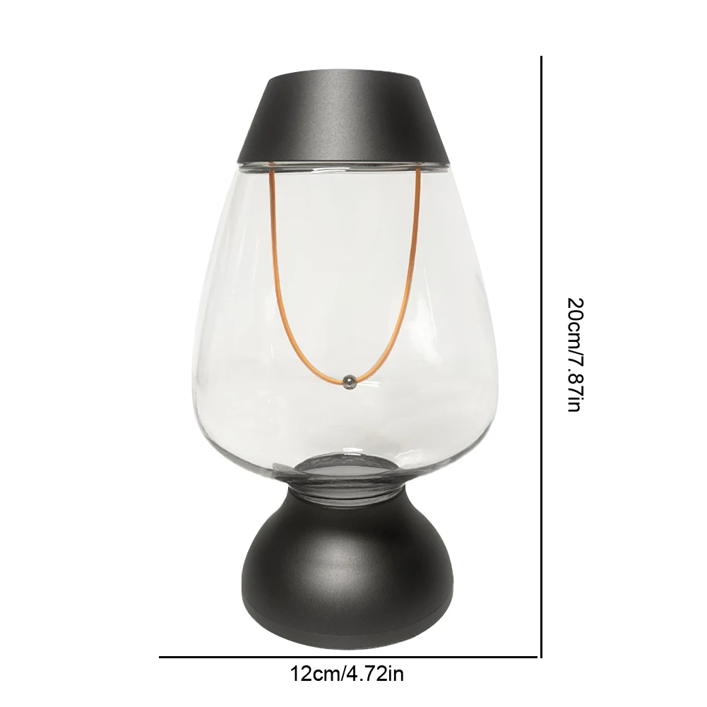 Lampe de table sans fil aste par USB, lampe de bureau sans fil moderne, contrôle tactile pour chevet, décoration de bar, 3 documents, température, 73