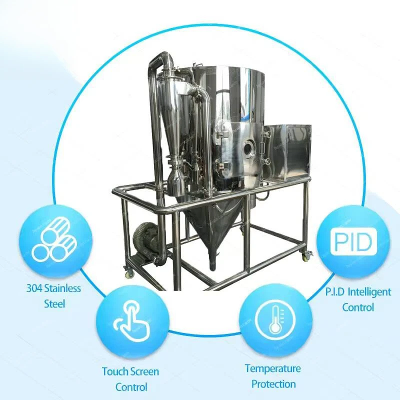 Macaroni Detergent Egg Washing Production Line Lab Milk Powder Industrial Small Mini Spray Dryer Machine Price