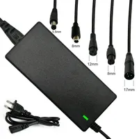 42V 2A Charger With 5 Interchangeable Connectors Fast Charge Li-ion Batteries For Electric Scooters Bikes Balanced Cars