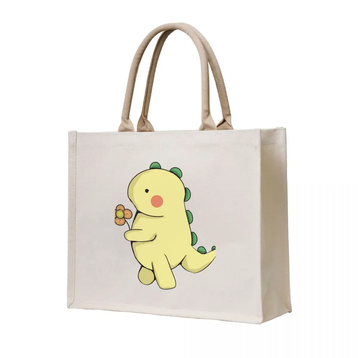 Pickle the Dinosaur Tote Bag Lady bags shoping bag foldable reusable bag eco pack