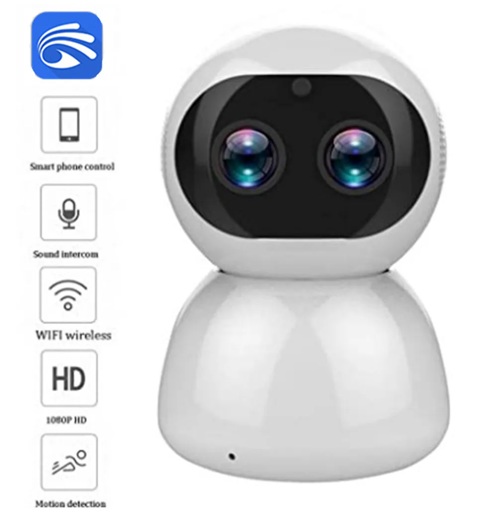 

2MP 1080P Yoosee /Carecam APP Dual Lens Wireless PTZ IP Dome Camera AI Humanoid Detection Home Security CCTV Baby Monitor