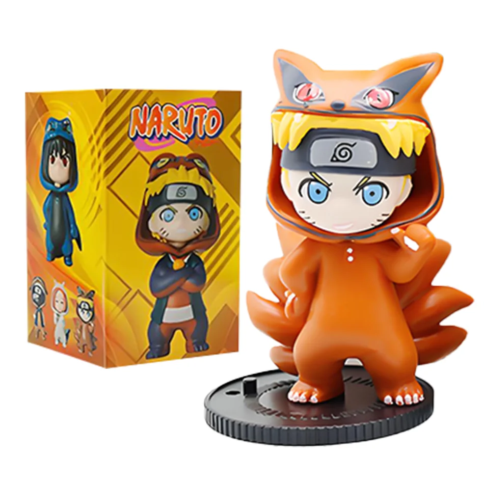 Heiße Naruto Blind Box Figuren Modell Ornament Anime Uchiha Sasuke Sakura Cosplay Actionfigur Modell Spielzeug Dekorationen Geschenke – Detail 15