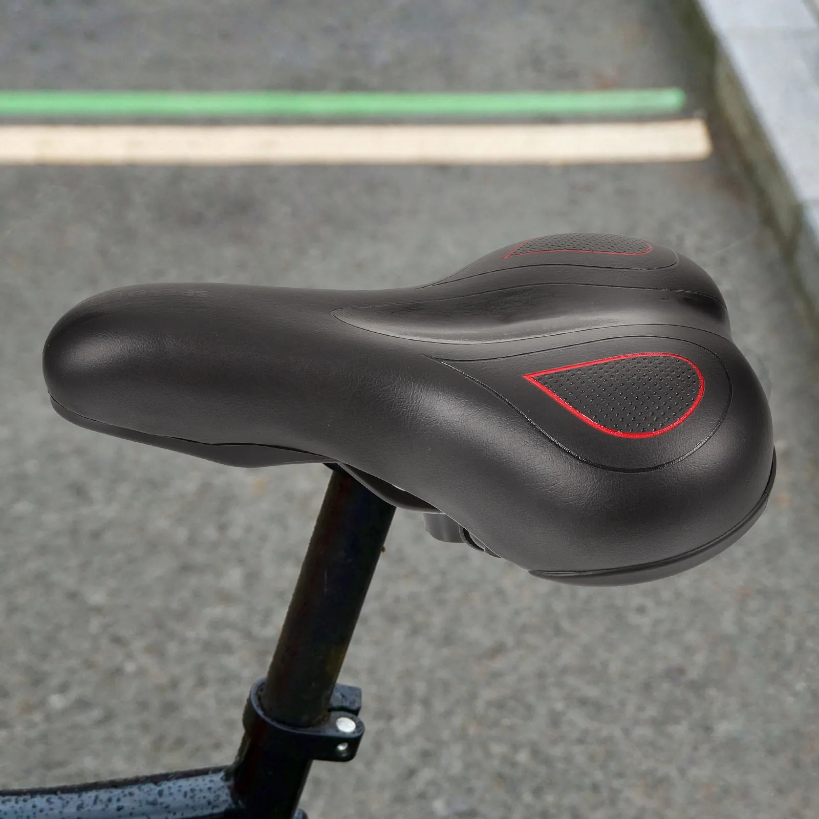 

Thickened Large Soft Bike Backseat Cushion High Elasticity Durable Replacement For Mountain Road Folding Bicycles Rear Rack