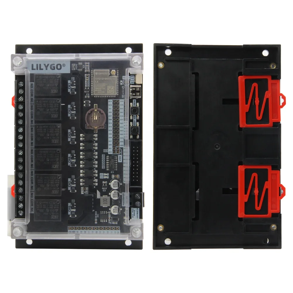 T-Relay-S3 ESP32 6-Channel WiFi Bluetooth Remote Switch Control Relay Module Supports Expansion Multiple Relays Racks