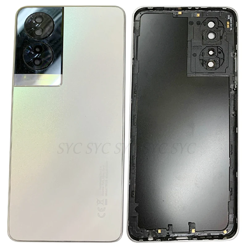 Back Cover Rear Door Case Housing For TCL 40 NxtPaper T612B Battery Cover with Camera Lens Logo Repair Parts