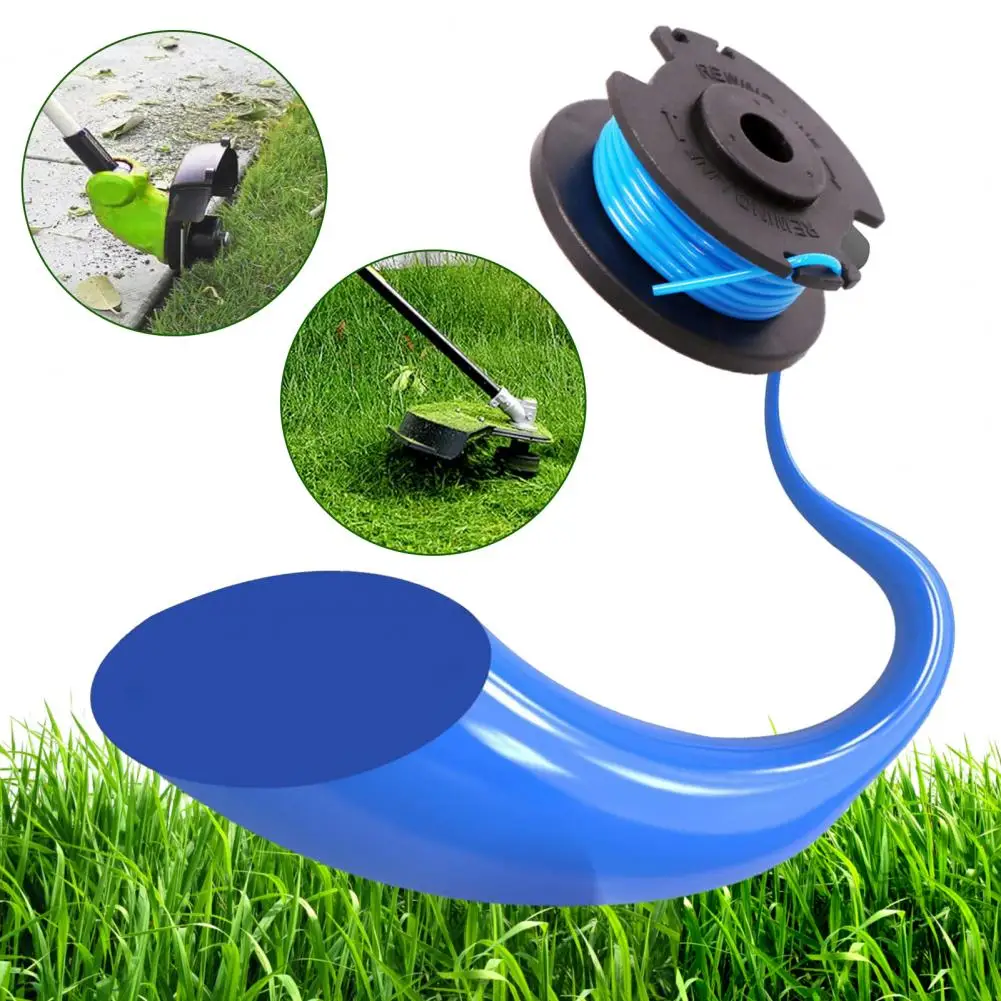 Reemplazo de cuerda Weed Wacker, paquete de 10, reemplazo de cuerda para Weed Eater de alimentación automática para recortadora Ryobi Ac14rl3a para Ryobi para duros