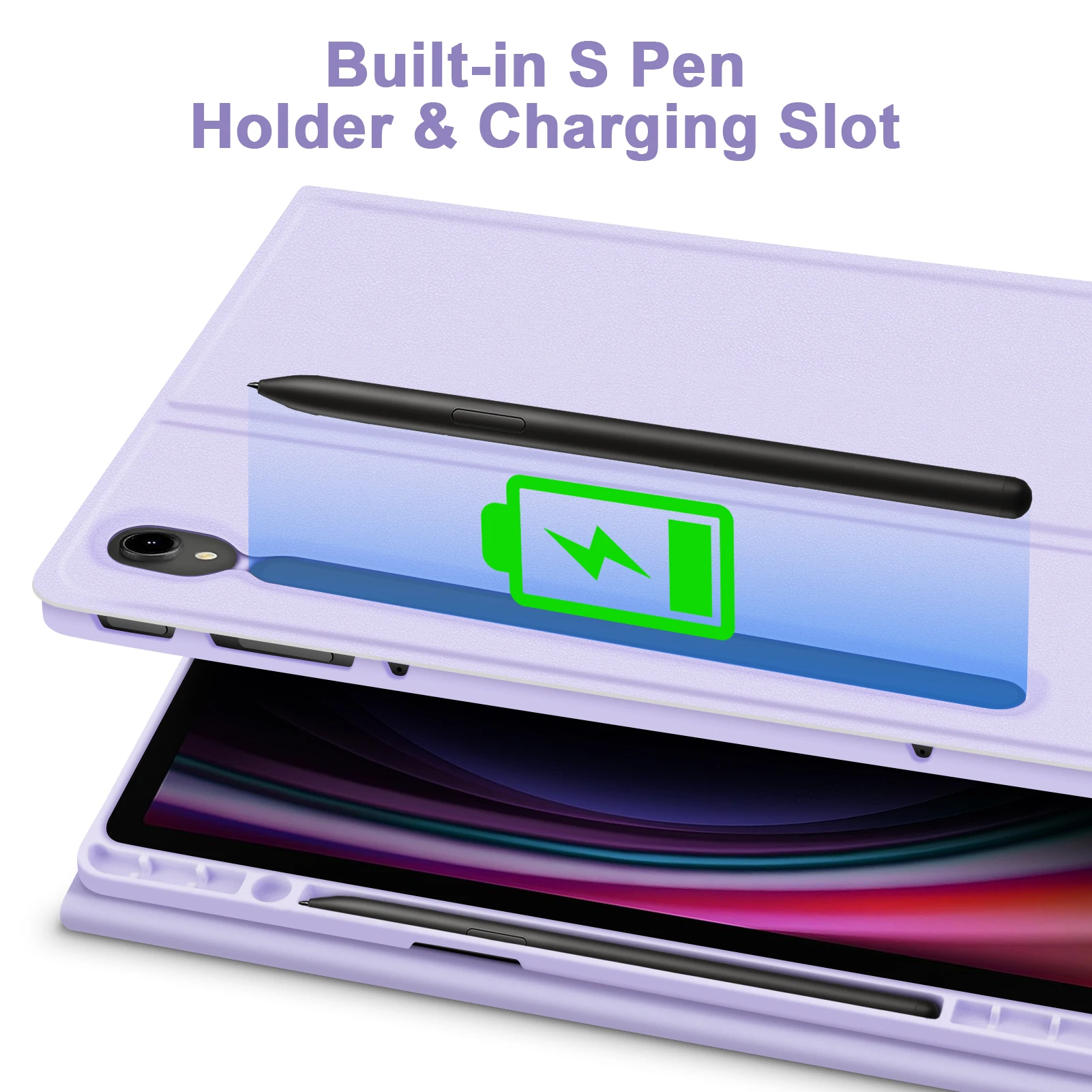 For Samsung Galaxy Tab S9 FE 2023 Keyboard Case Detachable Backlit Keyboard with Case for Galaxy Tab S9 11" Tab S9 FE 10.9" 2023