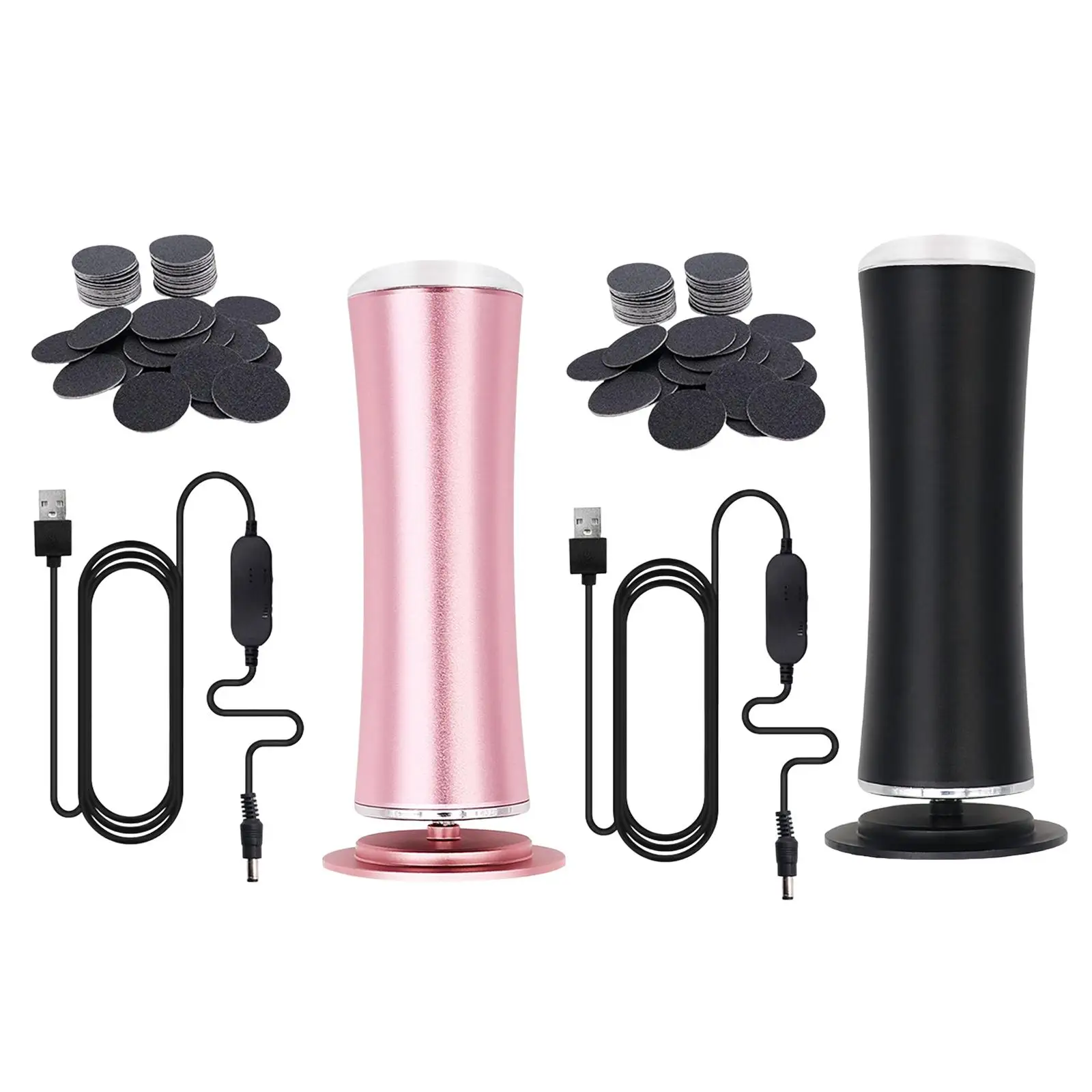 電動フットファイルかかとUSB充電式フットペディキュアツール高齢者家庭用除去