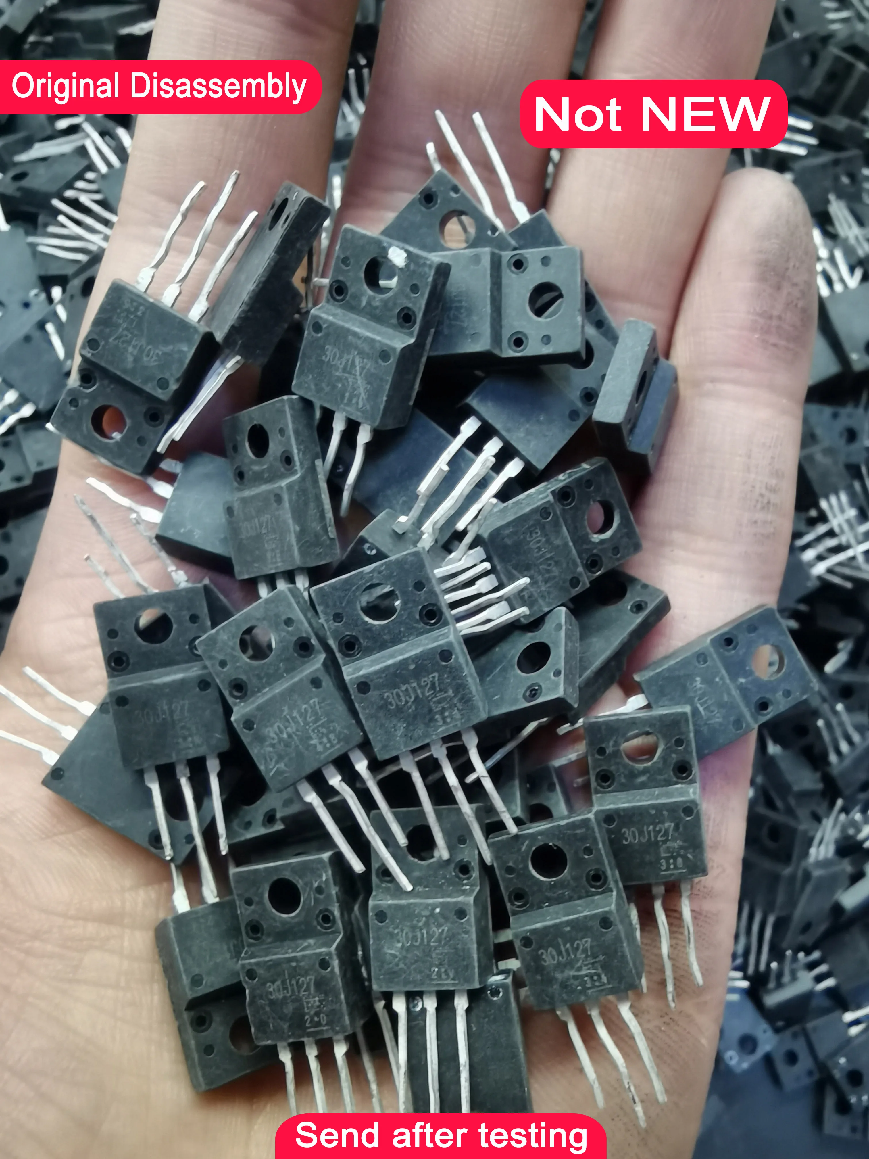 Used 10pcs 30F121 30F122 30F123 30F124 30F125 30F126 45F122 GT30F124 GT30J127 FGPF4536 FGPF4633 FGPF4636 Original disassembly