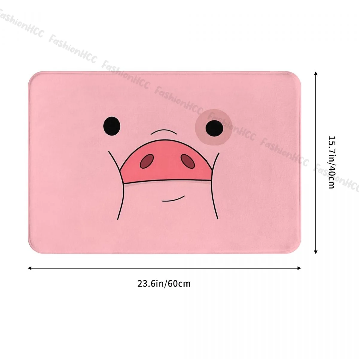 Pig Anti-Slip Doormat Living Room Mat Waddles Balcony Carpet Entrance Door Rug Indoor Decor