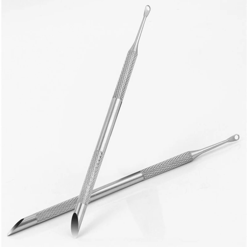 Nail Cuticle Pusher Double End Nail Art Sanding Tablet Manicure Sticks Tool Beveled Head Cuticle Pusher Remover Nail Accessories