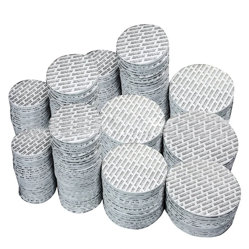 300Pcs 20mm-101mm Self-adhesive Foam Pressure Sensitive Seal Cap Lining Tamper Resistant Seals Liner For Cosmetic Jar Bottle Pot