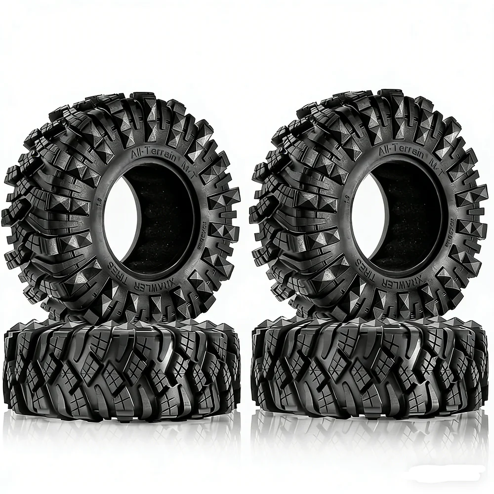 1,9 Zoll Diamantreifen 110mm*38mm Geländereifen für 1/10 RC Crawler Auto Axial Traxxas TRX4 RC4WD D90 D110 RGT RC Auto