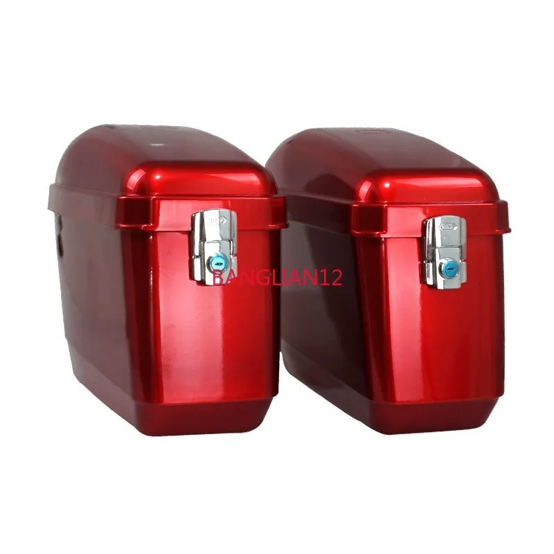 

Motorcycle locomotive universal hanging box with metal universal bracket