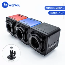 WGWK Aluminum Cover Metal Mini Box Camera Shell Housing&Case CS Mount For CMOS AHD IP Industrial Camera PCB Module Chipset Board