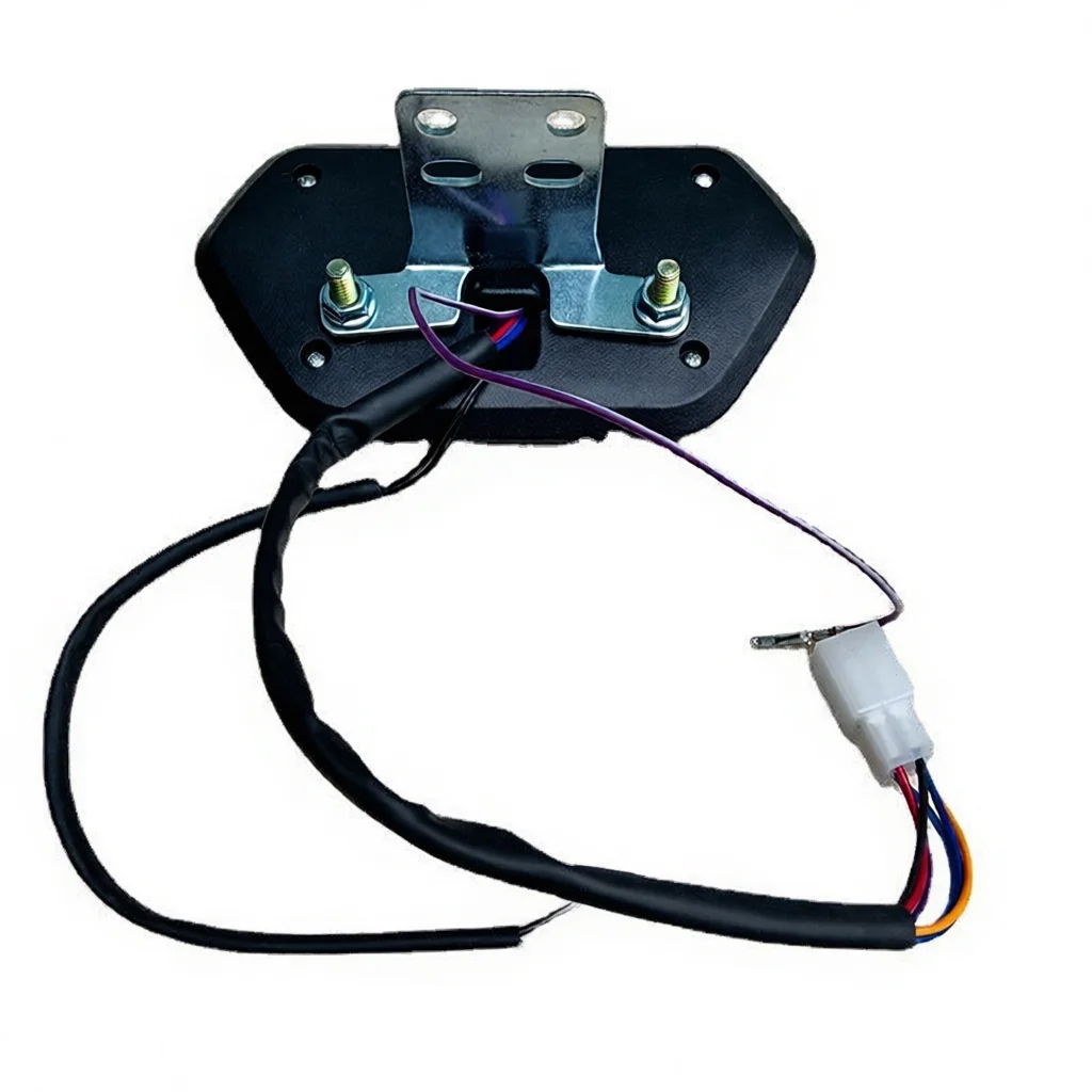 LED Digital Speedometer And Odometer For Electric Bike Modification 48V 60V 72V Dashboard Gauge Electric Scooter Meter Part